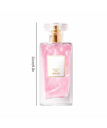 Seductive Kiss Perfume for Women Cherry Flavor Eau de Toilette Fashion Natural Long Lasting Portable Elegant Fresh Perfume for All Skin Types Gifts for Women 50ml One Size Pink - Buy Online on GoSupps.com