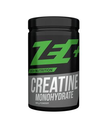 ZEC+ creatine monohydrate powder - 500 g pure creative powder tasteless creatine powder for intensive strength training & bodybuilding made in germany flavor -neutral 500 g (1 Pack) - Buy Online on GoSupps.com
