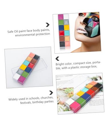 Angoily Body Painting Kit - Oil Based Face Paint for Halloween Parties & Kids Art Supplies - Buy Online on GoSupps.com