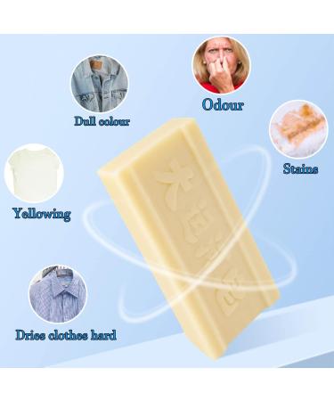 Savon Naturel Underwear Cleaning Soap Clothes Cleaning Soap Household Super Cleaning Supplies Tools Natural Plant Soap for Baby & Kids (Color : Yellow Size : 4pcs) 4pcs Yellow - Buy Online on GoSupps.com