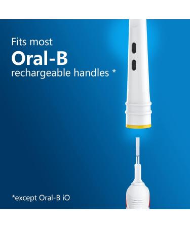 Deep Clean Replacement Toothbrush Heads for Braun Electric Toothbrushes - Compatible with Oral B Pro 100-7000 (4 Count) - Buy Online on GoSupps.com