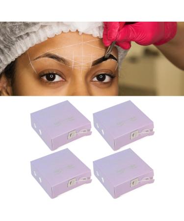 Eyebrow Mapping String Cutting Device Cardboard Eyebrow Mapping String Thin Anti Spill 20m Length For Permanent Makeup (White Ink) - Buy Online on GoSupps.com