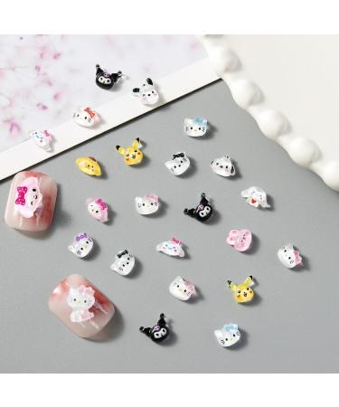 3D Hello Kitty Charms & Nail Art Stickers | Rhinestones & Crystals for Stunning Nail Designs - Buy Online on GoSupps.com