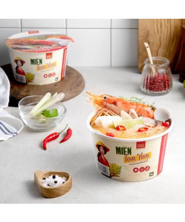 SIMPLY FOOD Tom Yum Vermicelli / Mien Tom Yum 9 Bowls X 2.6 OZ - Buy Online on GoSupps.com