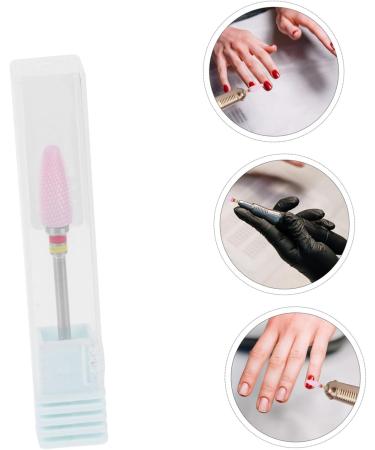 FOMIYES Nail Polisher Nail Beauty Tools Nail Art Manicure Accessories Nail Tech Accessories Manicure Drill Bit Manicure Nail Tool Ceramics Polishing Head Stainless Steel - Buy Online on GoSupps.com
