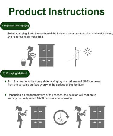 Formaldehyde Remover Formaldehyde Smell Removal Spray | Multi-Purpose Odor for Furniture Wall Floor and Car Interior Kroren - Buy Online on GoSupps.com