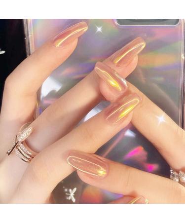 Shop 3PCs Holographic Nail Magic Powder Pen | Easy Nail Art & Eyeshadow | Perfect for Home Salon Decoration - Buy Online on GoSupps.com