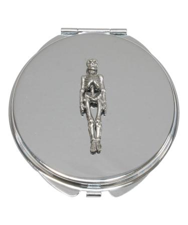 Skeleton Compact Mirror Handbag Gift With Free Engraving 414