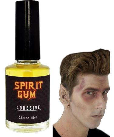 Makeup Spirit Gum - Face Makeup Adhesive for High Simulation Fake Beard - Cosmetic Glue for Movie Props Costumes Accessories for Cosplay Masquerades Haunted Houses Carnivals Pologmase - Buy Online on GoSupps.com