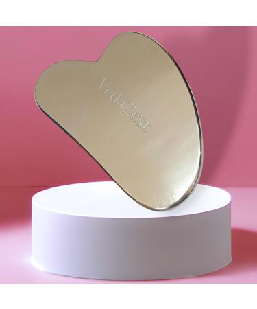 Stainless Steel Gua Sha Facial Massage Tool Reduce Puffiness Lift Skin