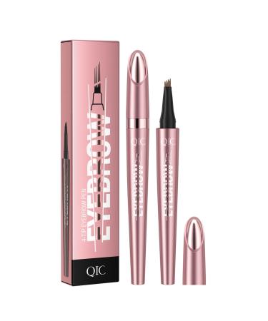 2024 New Magic Eyebrow Pencil - Enhanced 3D Waterproof Microblading Eyebrow Pencil Contouring Pen for Perfect Eyebrow Color. Natural Fine Stroke Microblading Eyebrow Pencil with 4 Precise B-03