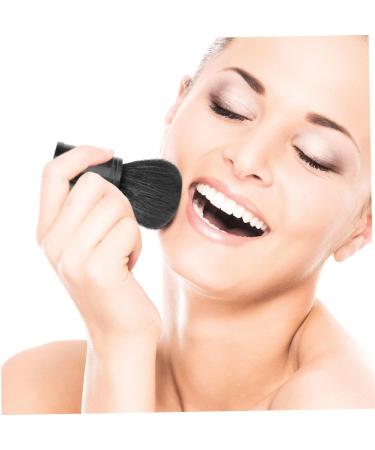 DOITOOL Black Makeup Foundation Brush Blush Makeup Brush Face Makeup Foundation Powder Cream Brush Cosmetic Supplies Mineral Makeup Foundation Bronzer Makeup Shower Stool Liquid Travel 8.3x3.3cm Black - Buy Online on GoSupps.com