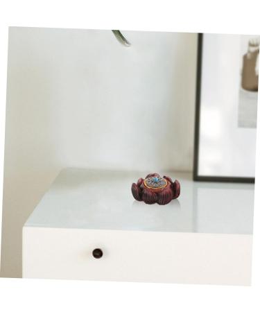 Partykindom Vintage Carved Hand Exercise Plate - Tea Pumpkin Figure & Massage Roller Ball Accessories in Sandalwood & Rosewood - Buy Online on GoSupps.com