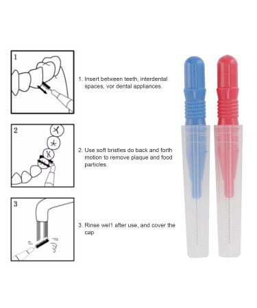 50-Piece Interdental Brushes for Braces - Ultimate Oral Hygiene Tool for Cleaning Gums & Teeth - Buy Online on GoSupps.com