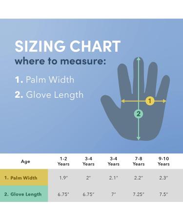Granberg Ultra-Soft Bamboo Eczema Gloves for Kids (3-4 Years) - Eco-Friendly, Non-Itch Clothing for Children with Eczema - Zinc and Dye-Free - Buy Online on GoSupps.com