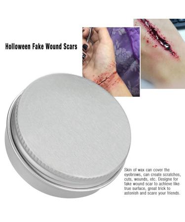 Modeling Wax for Wounds - Professional Stage Halloween Makeup | 15g Light-Skinned Fake Scars Wax - Buy Online on GoSupps.com