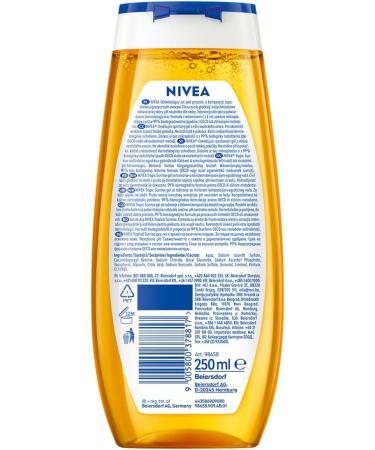 Beiersdorf AG NIVEA Shower Gel Tropical Sunrise 250ml - Buy Online on GoSupps.com