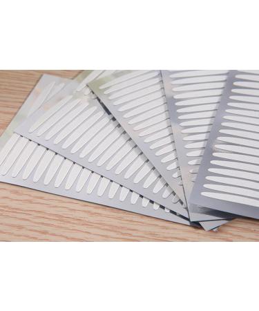 100 Pairs Moon Shaped Natural Eyelid Tape Strips - Instant Eye Lift Stickers | 200PCs Gabel Adhesive for International Shipping - Buy Online on GoSupps.com