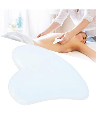 Verdant Touch Gua Sha Massage Tool - Heart Shaped Opal Scraper for Face Shoulder Leg Abdomen & Back - International Shipping Available - Buy Online on GoSupps.com