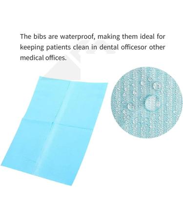 250PCS Dental Disposable Waterproof Bibs - Hygiene Mats for Clinics | Best Patient Care - Buy Online on GoSupps.com