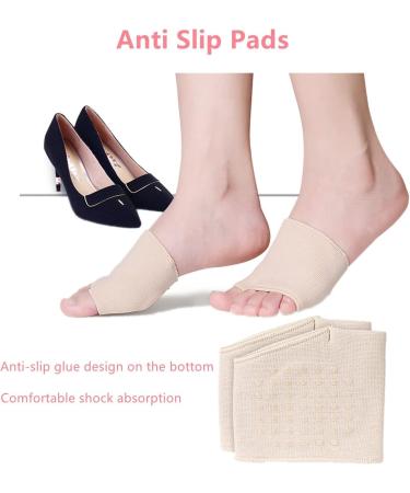 Metatarsal Pads Foot Cushion Pads for Women and Men Fabric Soft Socks for Supports Feet Pain Relief Metatarsal Sleeve Pads for Mortons Neuroma Metatarsalgia Calluses Blisters (Beige-S(UK3.5-5.5)) Beige-s(uk3.5-5.5 ) - Buy Online on GoSupps.com