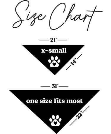Gotcha Day Dog Bandana | Adoption Day Bandana for Dogs - Black One Size - Buy Online on GoSupps.com