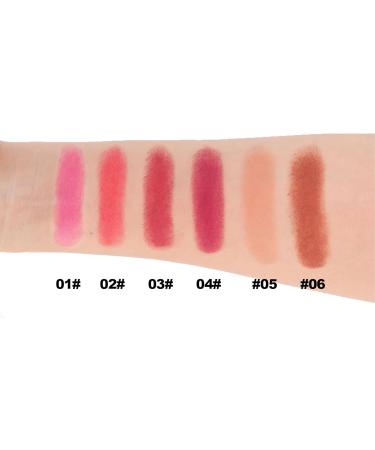 Waterproof Moisturizing Cream Blush Stick - Multifunctional Makeup | Smooth and Silky Texture for Lips Cheeks Eyes Suitable for Combination Skin Radiant and Long-Lasting Look for Evenings and Special Occasions - Buy Online on GoSupps.com