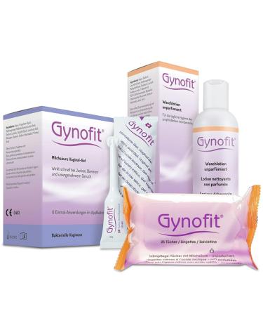Gynofit intimate care savings set (6x5ml/25 pcs./200ml) - The complete set for perfect intimate hygiene with an attractive advantage