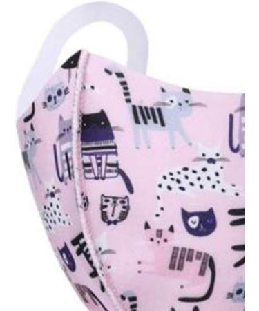Reusable Cotton Cat Masks for Kids | Breathable & Washable Dust Protection | 2 Pack - Perfect for Sports Outdoor Activities & Pollution - Buy Online on GoSupps.com