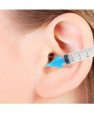 Ear Wax Removal Kit - Practical Home Ear Irrigation System with Flusher, Cleaner Syringe & Tips - Ideal for Adults & Salon Use - White - Buy Online on GoSupps.com