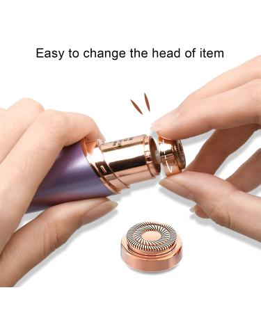 Tuokiy Replacement Heads 6-Pack for Finishing Touch Flawless Shaver - Women's Facial Hair Removal - Buy Online on GoSupps.com