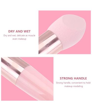 Buy FRCOLOR Makeup Sponges - 3Pcs Wet/Dry Foundation Applicator - Pink Blending Egg Puff for Flawless Makeup Finish  - Buy Online on GoSupps.com