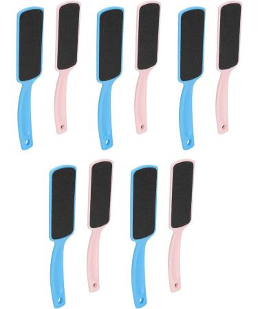 Professional Pedicure Foot File Double Sided Scrub Removes Dead Skin Soft & Tender Feet Coarse Scrub for Calluses Comfortable Handle Hanging Hole Design - Buy Online on GoSupps.com