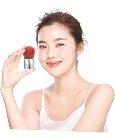 Mushroom Head Dust Brush Portable Foundation Brush Hairdressing Brush Eye Shadows Nail Brush Travel Powder Brush Travel Beauty Brush Electric Aluminum Tube Eyeliner Brush - Buy Online on GoSupps.com