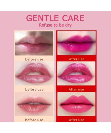 Blue-Pink Temperature Changing Lipstick Magic Discoloration Long Lasting Moisturizing Lipstick with Flash Blue Changed to Pink Shiny Waterproof Lip Balm Makeup (1pc) - Buy Online on GoSupps.com