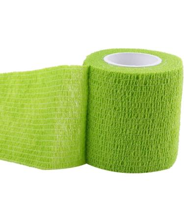 Self Adhesive Bandage - 5 Waterproof Rolls for Sports & Knuckle Care - Green - International Shipping Available - Buy Online on GoSupps.com