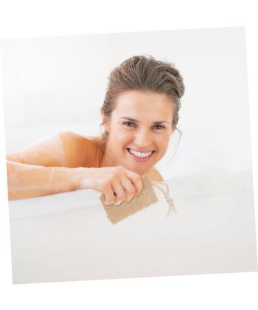Loofah Bath Towel - Exfoliating Body Scrubber & Shower Pad for Healthy Skin - Buy Online on GoSupps.com