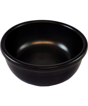 Hans Baier Exclusive Shaving Soap Bowl Ceramic Black 17136