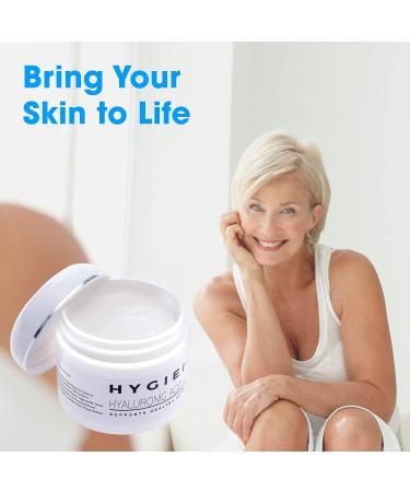 Hyaluronic Acid Face Moisturizer Cream for Men and Women - Smooth Fine Lines - Anti Aging Daily Skin Care Solution - Buy Online on GoSupps.com