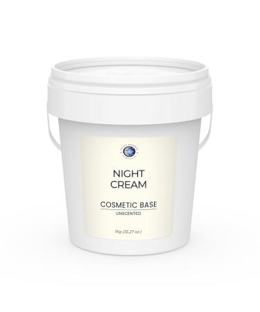 Mystic Moments Night Cream - Botanical Skincare Base - 1Kg