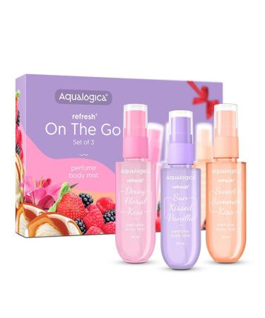 3 Perfume Body Mist | Perfume Set For Women | Gift Set | Travel Friendly | Long Lasting | Warm Sweet & Floral Fragrance | Double Duty Mist for Hair & Body | 20 ml x 3