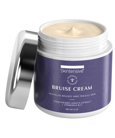 SKINTENSIVE Highest Purity Organic Arnica Plant-Based Bruise Cream for Thin Skin - Moisturizing  Anti-Aging  Healing  and Fading Scar Lotion  Vitamin K C and E  Skin Renewal 4 Ounce (Pack of 1) - Buy Online on GoSupps.com