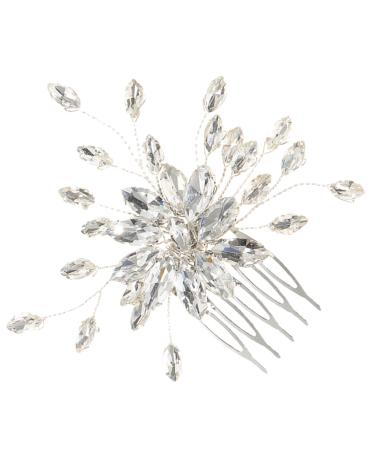 MAGICLULU Hair Comb Hair Side Comb Diamond Hair Accessories Wedding Accessories for Brides Bridal Hair Accessories Bride Accessories Wedding Hair Clips for Brides Comb Headband