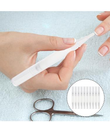 Fomiyes 10-Piece Oil Makeup Accessories Set - Transparent Lip Gloss Containers Eyelash Growth Liquid Hose & Nail Accessories - Buy Online on GoSupps.com