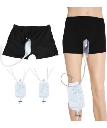 Women's/Men's Urine Bag Wearable Leak Proof Urinal System Urine Bag Incontinence Pants Spill Proof Collector Urinary Drainage Stabilizatio Device for Travel Outdoor Use (Size : Medium (69-92cm)) - Buy Online on GoSupps.com