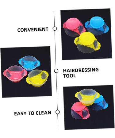 HONMEET 1 Set Hair Dye Bowl Hair Dye Brush Hair Dyeing Bowl for Salon Hair Dyeing Hair Dyeing Bowl Hair Dyeing Bowl and Brush Hair Coloring Brush and Bowl Plastic - Buy Online on GoSupps.com