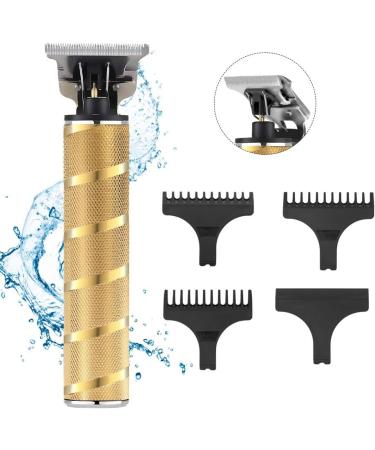 SURKER Electric Pro Li Clippers - Waterproof Rechargeable Cordless T-Blade Trimmer for Men (Gold) - Buy Online on GoSupps.com