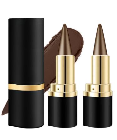 KHDULQ 2 pieces eye pencil eyeliner waterproof matte QuickDry eyeliner waterproof dirtrepellent long lasting liquid eyeliner quickdrying for eye makeup makeup women brown
