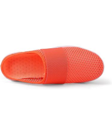 Horblux Women's Air Cushion Slip-On Walking Shoes with Arch Support - Size 6, Orange - Buy Online on GoSupps.com