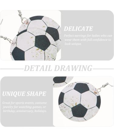 9 Pairs football earrings teen girls gifts basketball gift couples gift Leather Sports Earrings womens earrings fashion jewelry for women fashion earrings for women ear jewelries - Buy Online on GoSupps.com